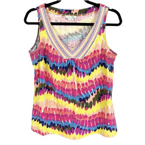 Colorful Sleeveless Top